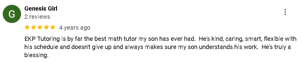Parent Review 2