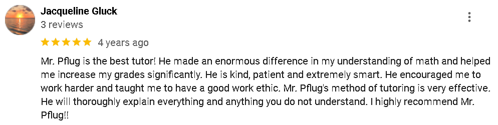 Student Review 1